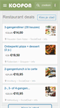Mobile Screenshot of koopon.nl